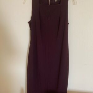 Calvin Klein Deep Purple Midi Dress